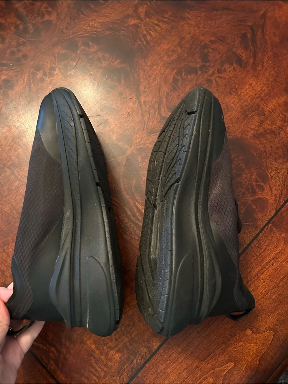 Men's Black/Brown Lightweight Sneakers